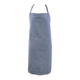 thumbnail image 2 of DII Modern Style 100 Percent Cotton Solid Chambray Chef Apron in Blue, 2 of 5