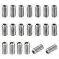 thumbnail image 1 of Unique Bargains Adaptateurs Filetage Manchon Réducteur Écrou 20pcs M8x1.25 Mâle à M5x0.8 Femelle Réparation Insert Écrou 15mm, 1 of 7
