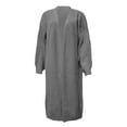 thumbnail image 4 of Women's Fashion Casual Long Knitted Cardigan Sweater Loose Sweater Jacket, 4 of 5
