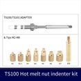 thumbnail image 4 of Tuerca de InsercióN TéRmica Punta de Hierro TS100 Punta de Soldador Inserto Cabeza de Rosca Interna M2-M8 InsercióN de Tuerca de InsercióN Termofusible de LatóN, 4 of 5