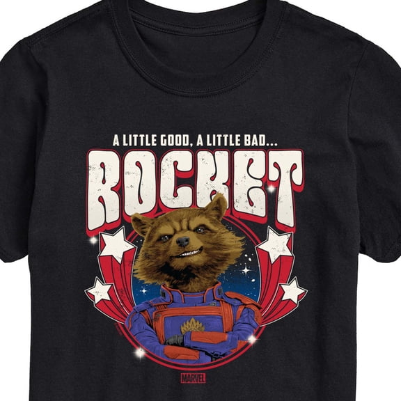 Guardians Of The Galaxy - Rocket Band Tee - Men's Short Sleeve Graphic T-Shirt