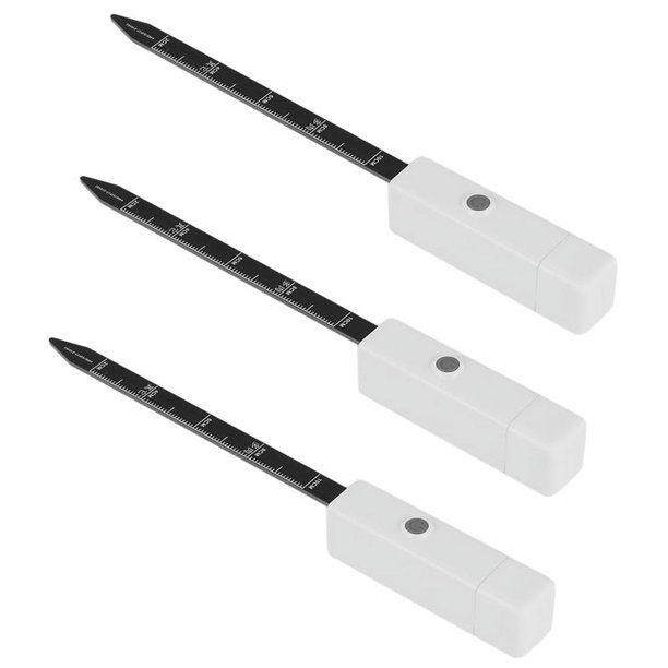 3X Medidor Automático de Humedad del Suelo para Plantas, Medidor de Humedad de Plantas, Medidor de Agua de Plantas