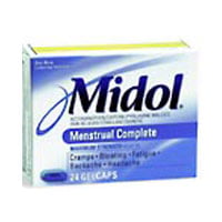 Midol Force maximale Gelcaps menstruelles - 24 Ea