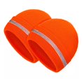 thumbnail image 1 of ZWP Bright Color Firefighter Reflective Beanie Winter Safety Night Running Knitted Hat Warm Cuff Hat, 1 of 5