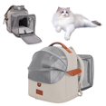 thumbnail image 3 of Sac à Dos pour Animaux en Nylon Confortable Résistant à la Mastication pour Chats Chiens Intérieur Extérieur Voyage Randonnée, 3 of 4