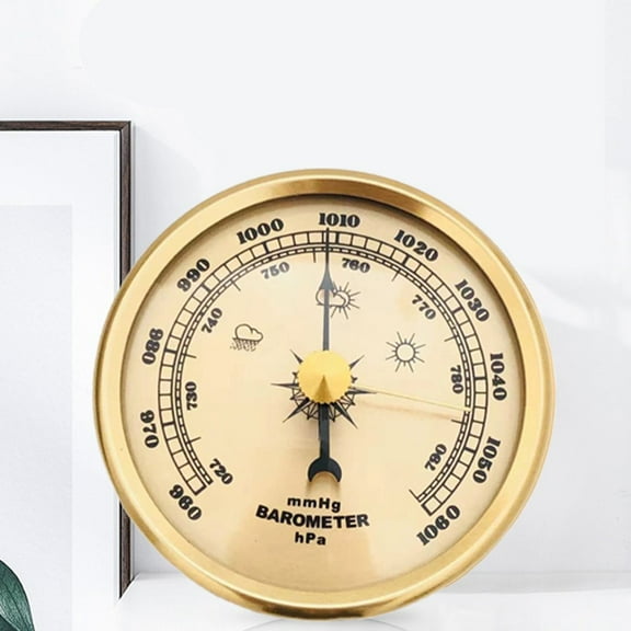 Mechanical Barometer for Home Environment 70MM Adjustable Pressure Gauge