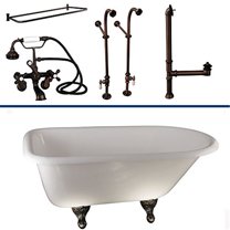 Barclay TKCTRN54-ORB6 Tub Kit 54"; CI Roll Top