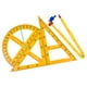 thumbnail image 1 of 4x Reglas de geometría matemática Regla triangular Brújula Transportador para pizarra de oficina escolar, 1 of 9