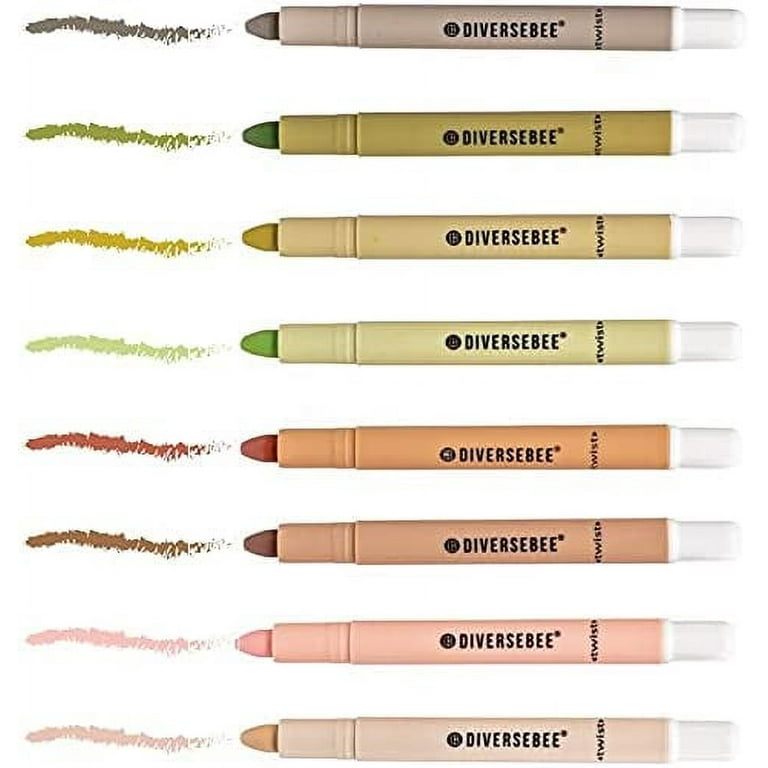  DIVERSEBEE Highlighters and Pens No Bleed, 8 Pack Assorted Gel  Colors for Bible Journaling, School Supplies, Cute Bible Study Markers and  Accessories (Earthy) : Office Products