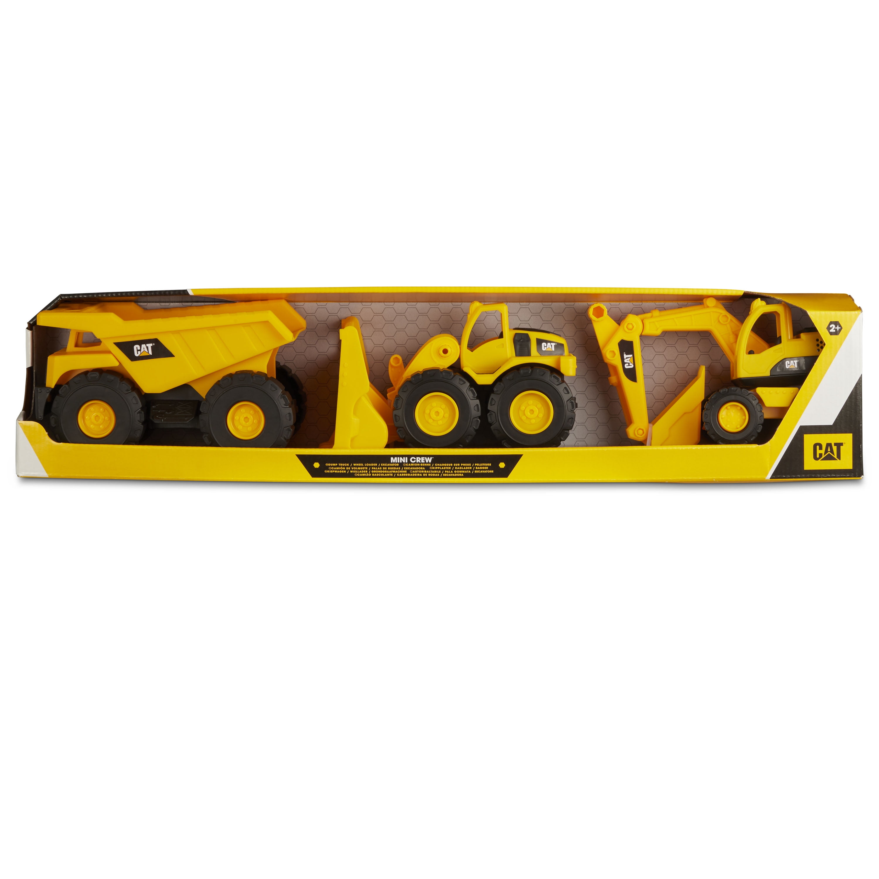 Caterpillar Mini Crew 3 Pack Construction Toys
