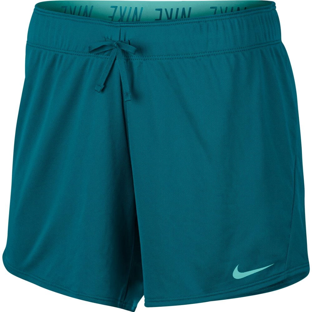teal and pink nike shorts