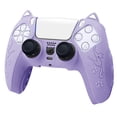 thumbnail image 1 of Cute Cartoon Cat PS5 Controller Silicone Case - Anti-Slip Anti-Scratch Shockproof Protective Cover for Sony PlayStation 5 DualSense Wireless Controller, 1 of 7