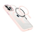 thumbnail image 6 of For iPhone 13/14 Case Thick Magnetic Circle with Metal Buttons + Tempered Glass, 6 of 6