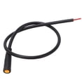 thumbnail image 2 of Throttle Brake Sensor Extension Cable, 3 Core Wear Resistance Electric Bike Extension Cable IP65 Waterproof PVC Light  For Replacement Male Connector,Female Connector, 2 of 8