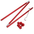 thumbnail image 1 of Support de Lampe, Mât de Lampe, Alliage d'Aluminium Extérieur pour Randonnée Camping Rouge, 1 of 7