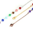 thumbnail image 3 of Natural Stone 7 Chakra Round Beads Crystal Pendulum Chains Necklace Pendant Healing Reiki Amulet Jewelry DIY  Making Accessories, 3 of 6