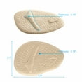 thumbnail image 5 of Metatarsal Pads for Women | Ball of Foot Cushions (2 Pairs Foot Pads), 5 of 7