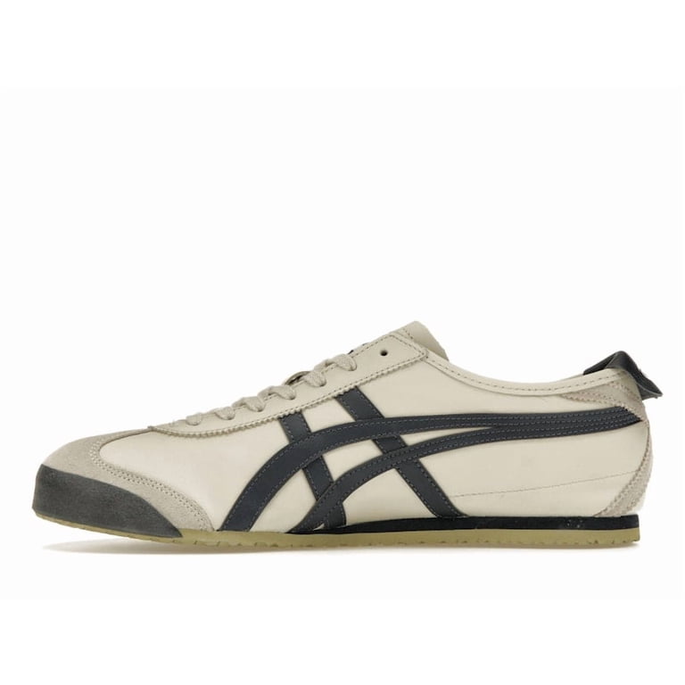 【新品】OnitsukaTiger MEXICO66 BIRCH/PEACOAT ASICS Men's Onitsuka Tiger Mexico 66 Birch Peacoat Shoes, from