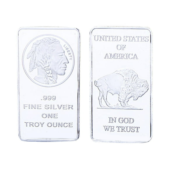 KNFATEQVEDG Canada Day Alien Silver Bars Gold Bars Commemorative Square Commemorative