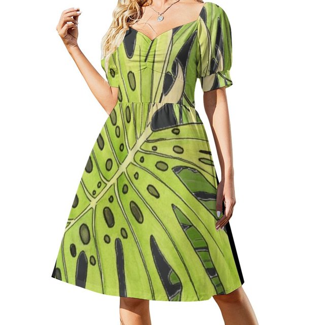 a deliciosa vestido de manga corta vestido de verano ropa de mujer tendencia 2025 vestido de hadas vestidos de verano mujer 2025