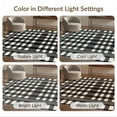 thumbnail image 7 of ODIKA 2'x3' Washable Doormat Non-Slip, Low Pile Large Boho Striped Border Layering Front Under Plaid Refined Structured for Entryway, Kitchen, Laundry Room, 7 of 7