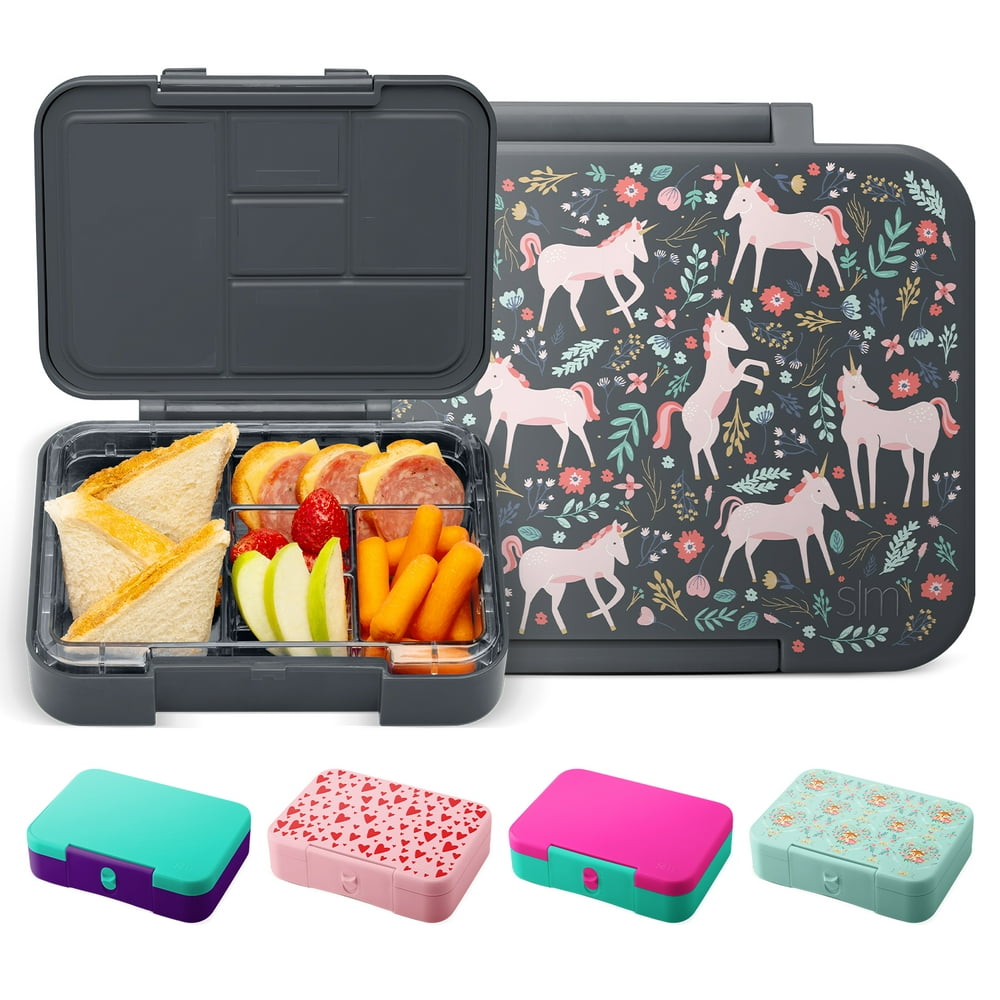 Simple Modern Porter Bento Lunch Box for Kids - Leakproof Divided ...