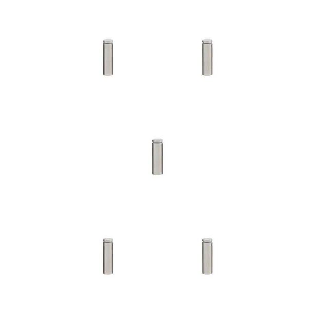 Kenally Tornillo publicitario Acero inoxidable Fácil instalación Vidrio Espejo Clavo Tuerca Perno Fuerte capacidad de carga 19x50 mm Type2 NO2 Kenally CBP344282