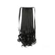 thumbnail image 1 of Minnieouse Peluca de cola de caballo, pelucas realistas de fibra de alta temperatura, peluquín rizado Artificial, resistente al calor, Invisible, sin Cuidado del cabello negro natural 48cm largo Minnieouse CE014651-01, 1 of 6