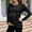 Black, variant on Women's Maternity Shirts Long Sleeve Sweatshirt Pregnancy Casual Tunic Top Pregnancy Clothes Black M