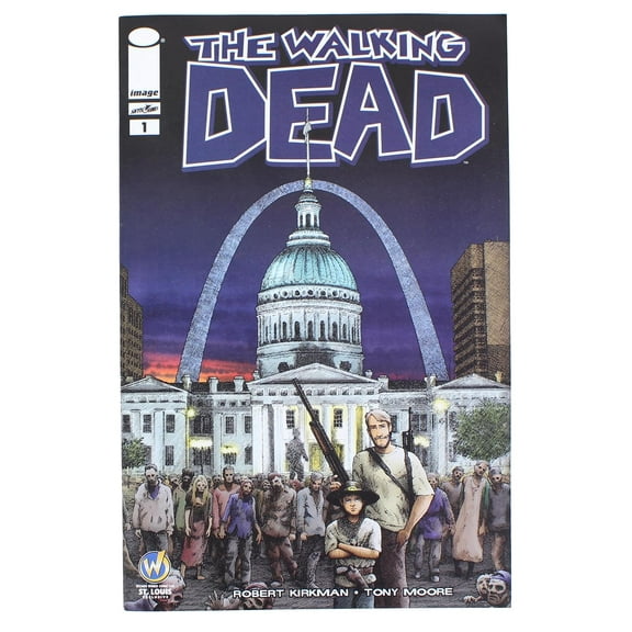 Image Comics The Walking Dead #1 | WW St Louis Color Cover