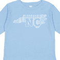 thumbnail image 4 of Inktastic Raleigh North Carolina Boys or Girls Long Sleeve Toddler T-Shirt, 4 of 5