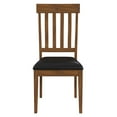 thumbnail image 4 of A-America Mariposa Slatback Dining Side Chair in Whiskey (Set of 2), 4 of 5