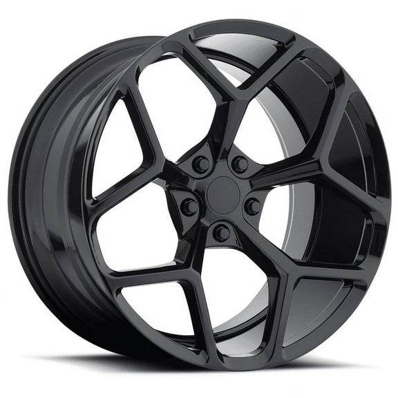 MRR M228 Rim 20X10 5X120 Offset 23 Gloss Black (Quantity of 1)