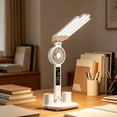 thumbnail image 5 of QuanTara Foldable LED Desk Lamp with Fan & Digital Display, Rechargeable Touch Control Task Light with Pen Holder, Dimmable Eye-Caring Table Lamp for Bedside, Dorm & Workspace, 5 of 8