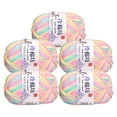 thumbnail image 1 of Unique Bargains Fil Mélange de Coton Rose Vert, Lot de 5, 1 of 8