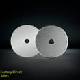 thumbnail image 1 of 45mm Gear Rotary Cutter for Sewing & Crafting - 0.3mm Thin Blade, Wide Cutting Area, Compatible with Multiple Models - Authentic RB45-A/RB-45-B, Smooth Efficient Cutting Tool with 28MM Plastic Case,, 1 of 5