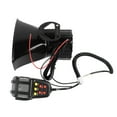 thumbnail image 2 of Megáfono para coche, altavoz de 7 tonos, sirena, bocina, amplificador de sonido de emergencia para vehículo, 12 V, 2 of 14