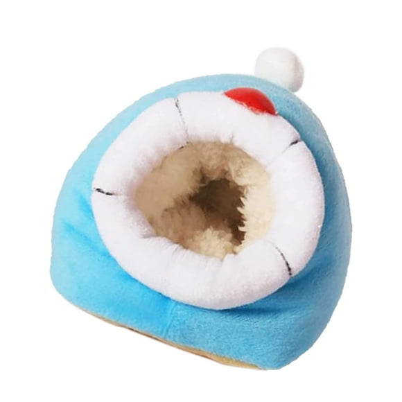 Injueey Casa para dormir de animales con esterilla, suministros de algodón, jaula colgante ligera, nido de animales pequeños, tienda para el Juegos de accesorios de baño