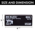 thumbnail image 3 of Motor Guard BIG-BLOCK MAXIMUM SANDING BLOCK 6-1/2", 3 of 5