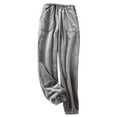 thumbnail image 3 of Pantalon de Pyjama Épais et Chaud pour Femmes Grande Taille Confort Hiver, 3 of 8