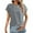 Grey, variant on NJGRAE Womens Tops Casual Women’S Crochet Detail Tops Women Spring Summer Fashion Solid Color Tops 2026 Round Neck Cap Sleeve Side Pleats Summer Women Tops Women’S Side Slit T-Shirts Xl