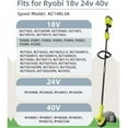 thumbnail image 4 of 11 Pack Replacement Trimmer Line for Ryobi One+ AC14RL3A 18V 24V 40V, 1.6mm Diameter, 30.17m Length - Compatible with Ryobi, 4 of 5