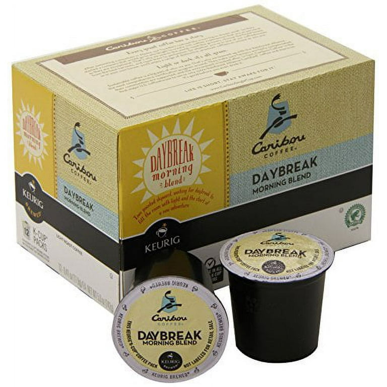 Caribou Coffee, Daybreak Morning Blend K-Cups For Keurig K-Cup Brewers,  12-Coun - Walmart.com