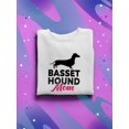 thumbnail image 3 of Basset Hound Mom Sweatshirt Women -SPIdeals Designs, Female Large, 3 of 4