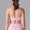 Pink, variant on High Performance Yoga Bra For Sensational Back Design Ideal For Sports Running And Fitness Exercises Bras for Women Pink