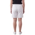 thumbnail image 5 of (2 pack) Turtle Bay New York Womens Lightweight Pull On Twill Shorts Elastic Waist, Plus Sizes, 5 of 11