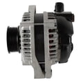 thumbnail image 3 of NAVOROGE Alternator Compatible with Honda Accord 2008-12/Accord Crosstour 2010 V6 3.5L 130A 12V CW 6-Groove Pulley Replaces# 31100-R70-A01 11392, 3 of 5