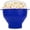 Blue, variant on The   Microwave Popcorn Popper,  Popcorn Maker, Collapsible Bowl  and Dishwasher Safe- 20 Colors  (Azure)