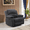 Single Recliner,Dark Gray, variant on Caberryne Recliner Sofa with 2 Recliners for Living Room Furniture Sets，Velvet Reclining Couch with Cup Holders/Hidden Table for Living Room/Lounge(3 Seater Sofa,Brown)