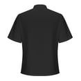 thumbnail image 5 of M-5X Mens Big & Tall T-Shirts Plus Size with Pockets and Zipper Stand Collared Lightweight Short Sleeve Pullover Color-Block Tees Tops, 5 of 7